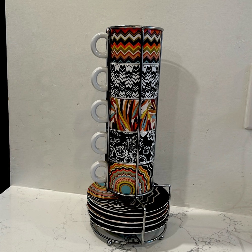 Missoni for Target tea and saucer set